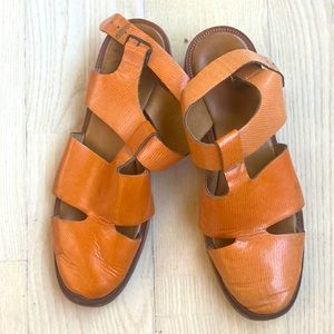 Purified leather shoes size 40